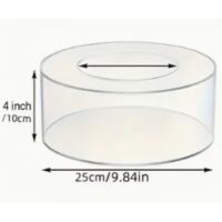 Riser Cake Tier Round Cylinders Display 25 cm - Cake Tools - Cake Stands - Showing Size