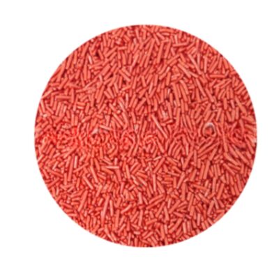 Choco Vermicelli Red Sprinkles 1 Kg - CakeTools UAE - Edible Sprinkles - Showing Size
