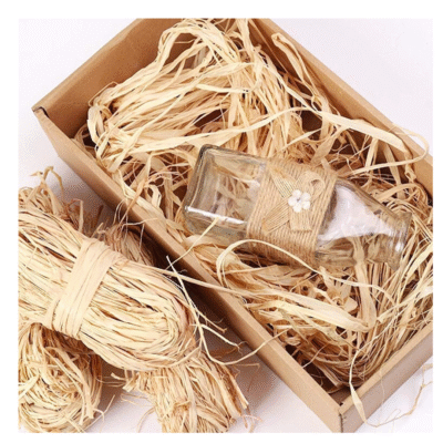 Natural Raffia Ribbon Crafts Weaving or Bouquets 45g - Cake Tools - Cake Decorating Tools - Close-up View