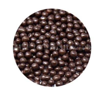 Decor Choco Rizo Crunchy Beads Dark 4 mm 1kg - CakeTools UAE - Edible Sprinkles - On Display