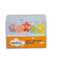 Small Flower Cake Candle - Cake Tools - Non-Edible Supplies - On Display