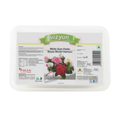 VIZYON White Gum Paste 1Kg - VIZYON - Cake Decorating Tools - Product Detail