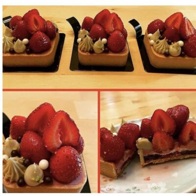 Stainless Steel Perforated Square Tart Ring 7x7x2 cm - Cake Tools - Tart Rings - On Display