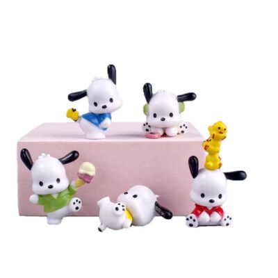 Pochacco Sanrio Mini Figure Cake Topper - Cake Tools - Theme Cake Toppers - Close-up View