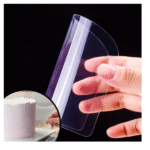 Flexible Acrylic Cake Smoother / Scraper - Cake Tools - Cake Decorating Tools - On Display
