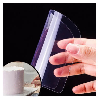 Flexible Acrylic Cake Smoother / Scraper - Cake Tools - Cake Decorating Tools - On Display