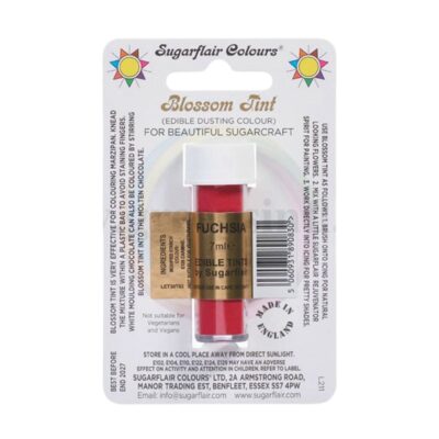 SUGARFLAIR Blossom Tint Dusting Colour Fuchsia 7ml - SUGARFLAIR - Food Colors - Close-up View