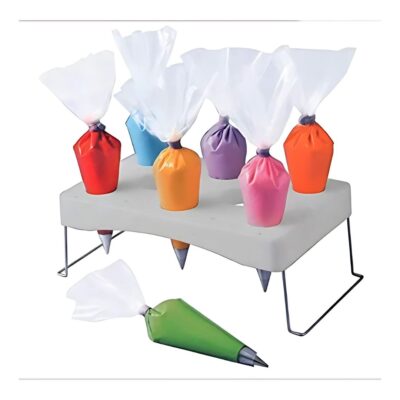 Cream Icing Bag Rack Holder Stand - Cake Tools - Cake Decorating Tools - On Display