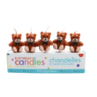 Teddy Bear Birthday Candles - Cake Tools - Cake Decorating Tools - Product Detail