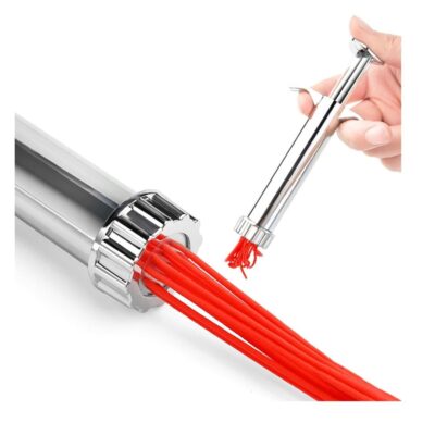Stainless Steel Extruder Set - Cake Tools - Cake Decorating Tools - Close-up View