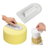Cake Icing Smoother Icing Polisher - Cake Tools - Cake Decorating Tools - Showing Size