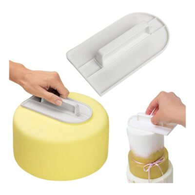 Cake Icing Smoother Icing Polisher - Cake Tools - Cake Decorating Tools - Showing Size