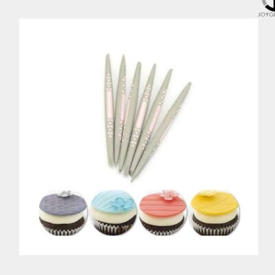6 Pcs Set Modelling Carved Tool - Cake Tools - Cake Decorating Tools - Showing Size