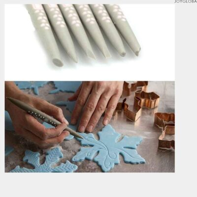 6 Pcs Set Modelling Carved Tool - Cake Tools - Cake Decorating Tools - Full View