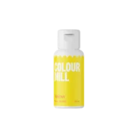 Colour Mill Yellow Oil Based Food Colouring 20ml - Colour Mill - Oil Based Food Coloring-Candy Colors - Close-up View