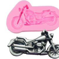 Motorcycle Fondant Silicone Mould - Cake Tools - Silicone Moulds - On Display