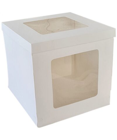 Tall Cake Box 31cm X 31cm X 31cm - CakeTools UAE - Cake Boxes - Showing Size