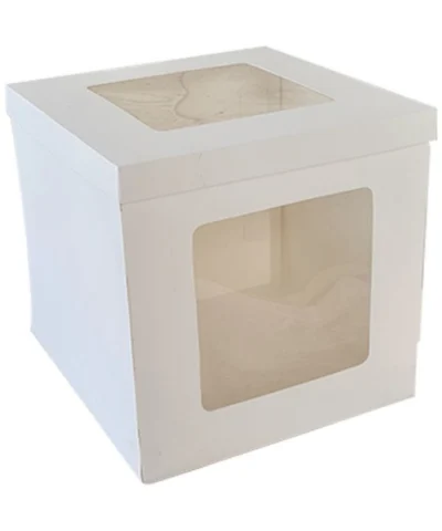 Tall Cake Box 21cm X 21cm X 21cm - CakeTools UAE - Cake Boxes - Full View
