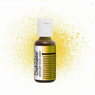 Chefmaster Metallic Gold  Airbrush Color 0.67 oz. - Chefmaster - Food Colors - Product Detail