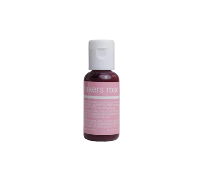 Chefmaster Bakers Rose Liqua-Gel Food Coloring 20g - Chefmaster - Water Based Food Coloring - On Display