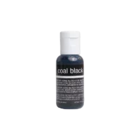 Chefmaster Coal Black Liqua-Gel Food Coloring 20g - Chefmaster - Water Based Food Coloring - Close-up View
