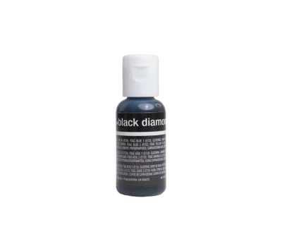 Chefmaster Black Diamond Liqua-Gel Food Coloring 20g - Chefmaster - Water Based Food Coloring - On Display