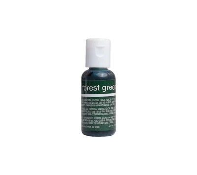Chefmaster Forest Green Liqua-Gel Food Coloring 20g - Chefmaster - Water Based Food Coloring - Full View