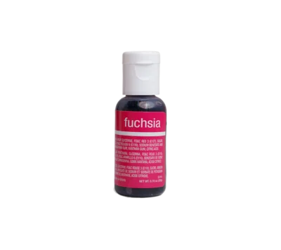 Chefmaster Fuchsia Liqua-Gel Food Coloring 20g - Chefmaster - Water Based Food Coloring - Showing Size