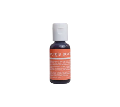 Chefmaster Georgia Peach Liqua-Gel Food Coloring 20g - Chefmaster - Water Based Food Coloring - Showing Size