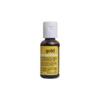 Chefmaster Gold Liqua-Gel Food Coloring 20g - Chefmaster - Water Based Food Coloring - Product Detail