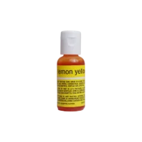 Chefmaster Lemon Yellow Liqua-Gel Food Coloring 20g - Chefmaster - Water Based Food Coloring - Product Detail
