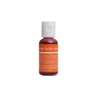 Chefmaster Neon Brite Orange Liqua-Gel Food Coloring 20g - Chefmaster - Water Based Food Coloring - On Display