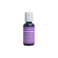 Chefmaster Neon Brite Purple Liqua-Gel Food Coloring 20g - Chefmaster - Water Based Food Coloring - Full View