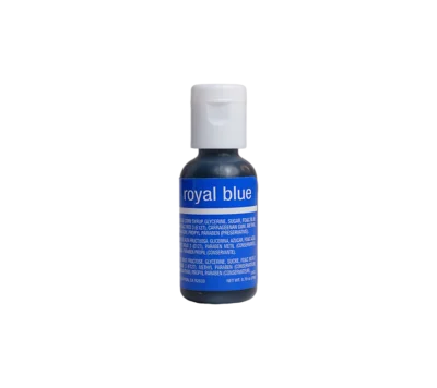 Chefmaster Royal Blue Liqua-Gel Food Coloring 20g - Chefmaster - Water Based Food Coloring - Showing Size