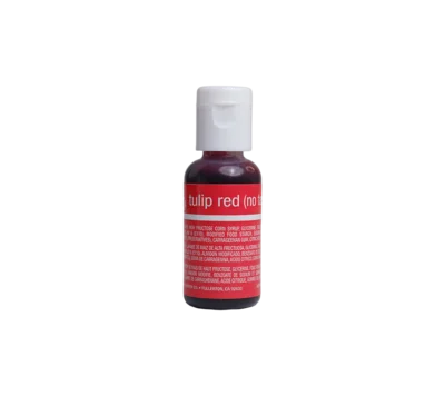 Chefmaster Tulip Red Liqua-Gel Food Coloring 20g - Chefmaster - Food Colors - Full View