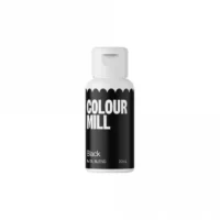 Colour Mill Black – Oil Based Food Colouring 20ml - Colour Mill - Oil Based Food Coloring-Candy Colors - Close-up View