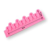 Crown Fondant Silicone Mould - Cake Tools - Silicone Moulds - Showing Size