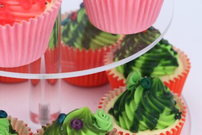 4 Tiers Acrylic Round Cupcake Display Stand - Cake Tools - Cupcake Supplies - Product Detail