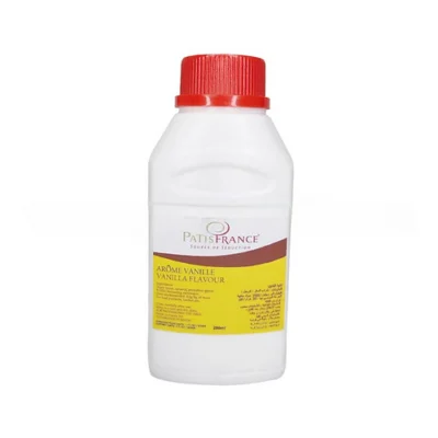 PATIS FRANCE Vanilla Flavour 25 %-200 ml - CakeTools UAE - Edible Supplies - Close-up View