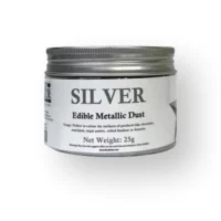 BlueBaker Edible Metallic Dust Silver 25g - BlueBaker - Luster Dust - Product Detail