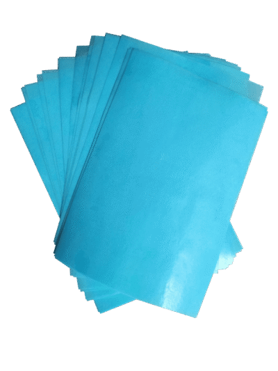 EPS A4 Blue Coloured Wafer Paper 0.3mm 12 Sheets - EPS - Edible Printing Supplies - Close-up View