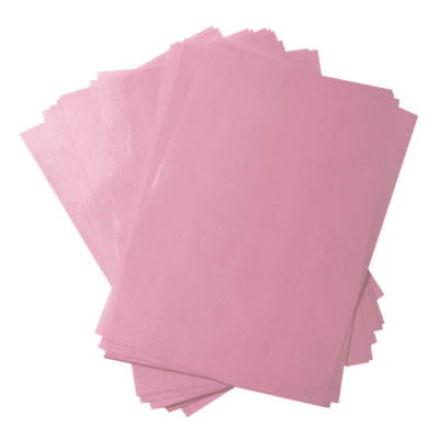 EPS A4 Pink Coloured Wafer Paper 0.3mm 12 Sheets - EPS - Edible Printing Supplies - Close-up View