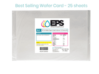 EPS A4 Premium Wafer Paper (Card) 0.65mm 25 sheets - EPS - Edible Printing Supplies - On Display