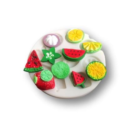 Fruit Sliced Fondant Silicone Mould - CakeTools UAE - Silicone Moulds - Product Detail
