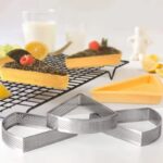 Perforated Triangle Tart Ring 10cm - Cake Tools - Tart Rings - Full View
