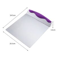 Stainless Steel Cake Transfer Scraper - Cake Tools - Cake Decorating Tools - On Display