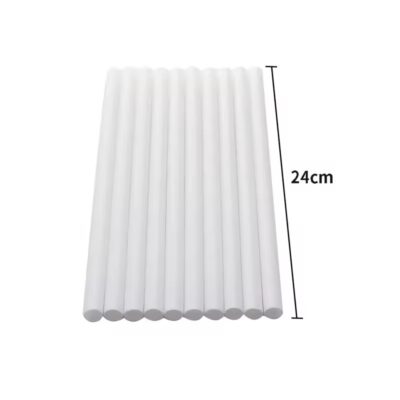 White Plastic Cake Dowels Set – 10pcs, 24 CM - Cake Tools - Cake Decorating Tools - Full View