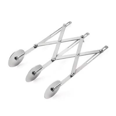 3-Wheel Stainless Steel Adjustable Roller Cutter - Cake Tools - Cake Decorating Tools - On Display