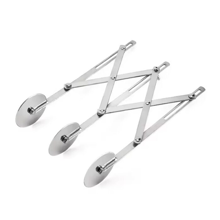 3-Wheel Stainless Steel Adjustable Roller Cutter - Cake Tools - Cake Decorating Tools - On Display