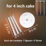 Tiered Cake Support Dowels & Gaskets 9 CM - Cake Tools - Cake Decorating Tools - Product Detail